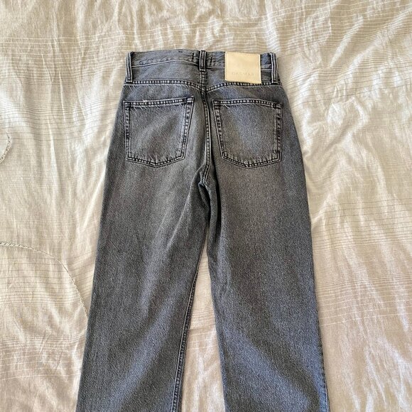 House of Dagmar Gray Straight Leg Jeans - Picture 7 of 10